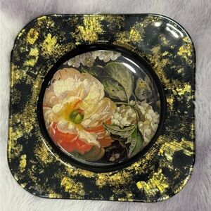 Excellent Vintage Leslie Roy Signed Plate